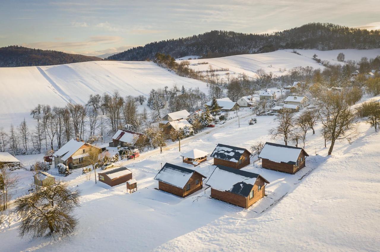 Вилла Domki Pod Roztoczka Hoczew Экстерьер фото